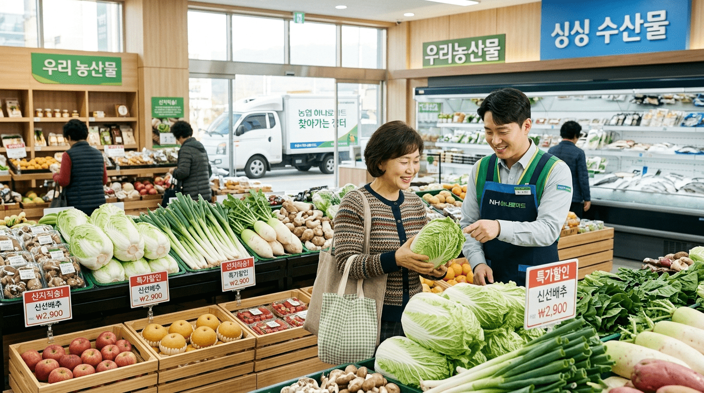 생활물가 안정에 적극 나선 농협경제지주 ‘농업인의 마음, 하늘의 뜻’ 가치를 앞세워 민생 부담 완화에 속도를 더하다