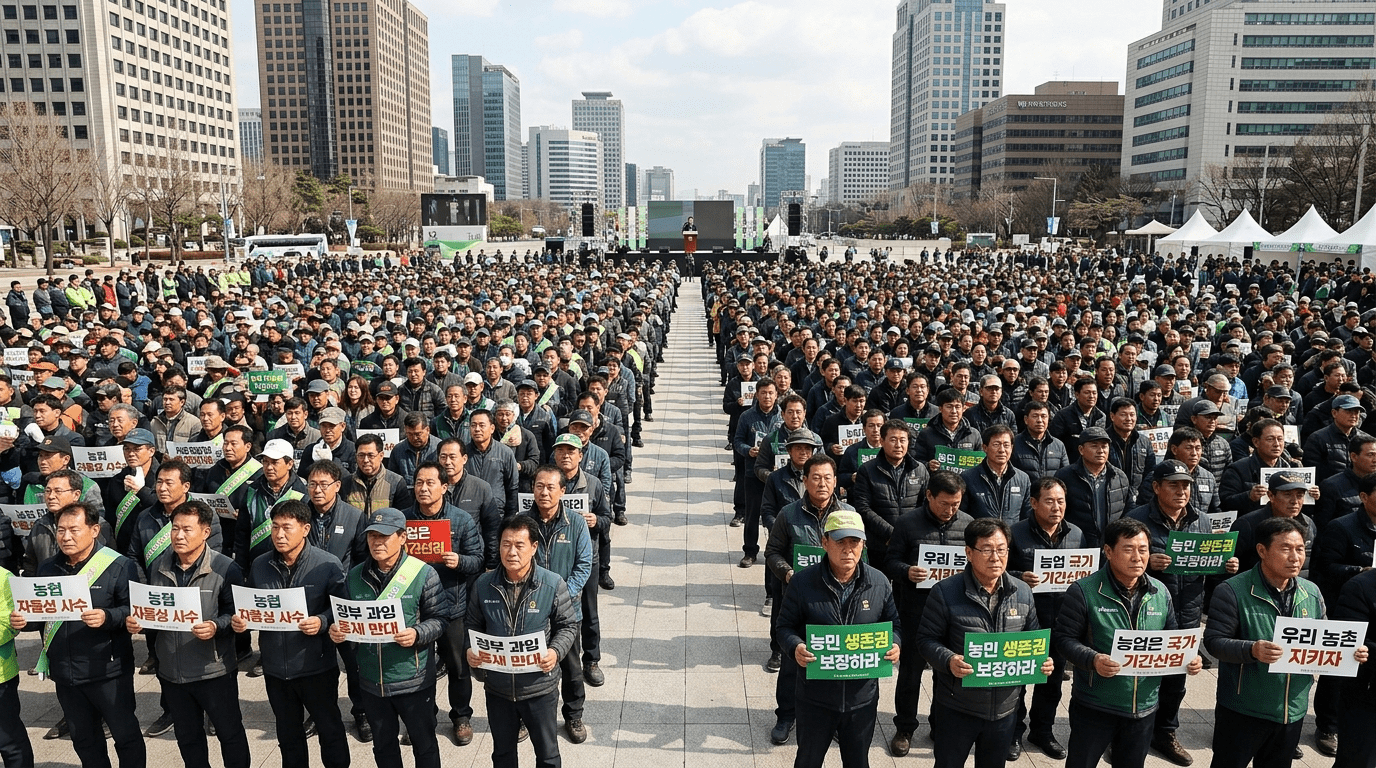 비상대책위원들, 삭발로 결의를 드러내다
