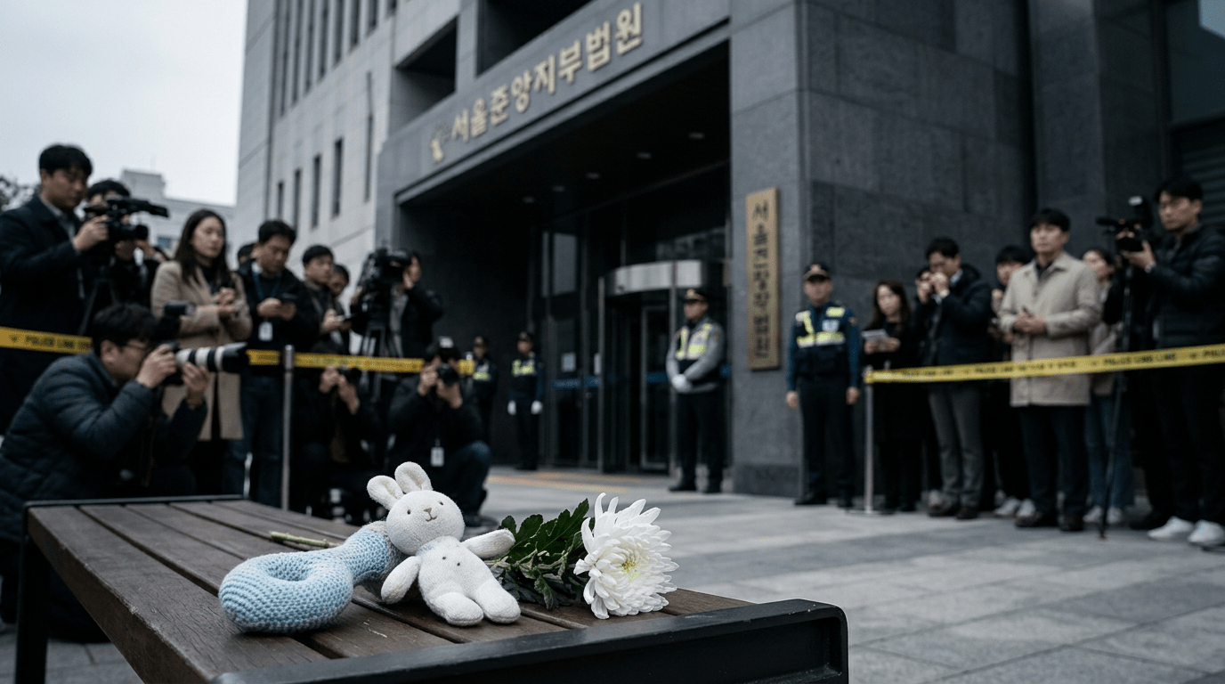 긴급 생후 4개월 해든이 학대 살해 사건 친모에게 무기징역 선고