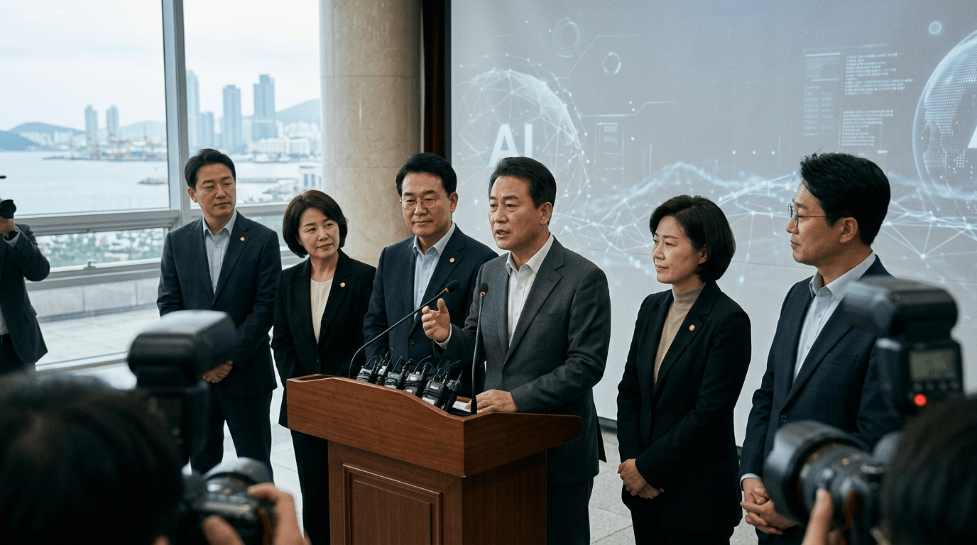 민주당 부산 출마자들, 하정우의 부산 북갑 출마를 한목소리로 촉구