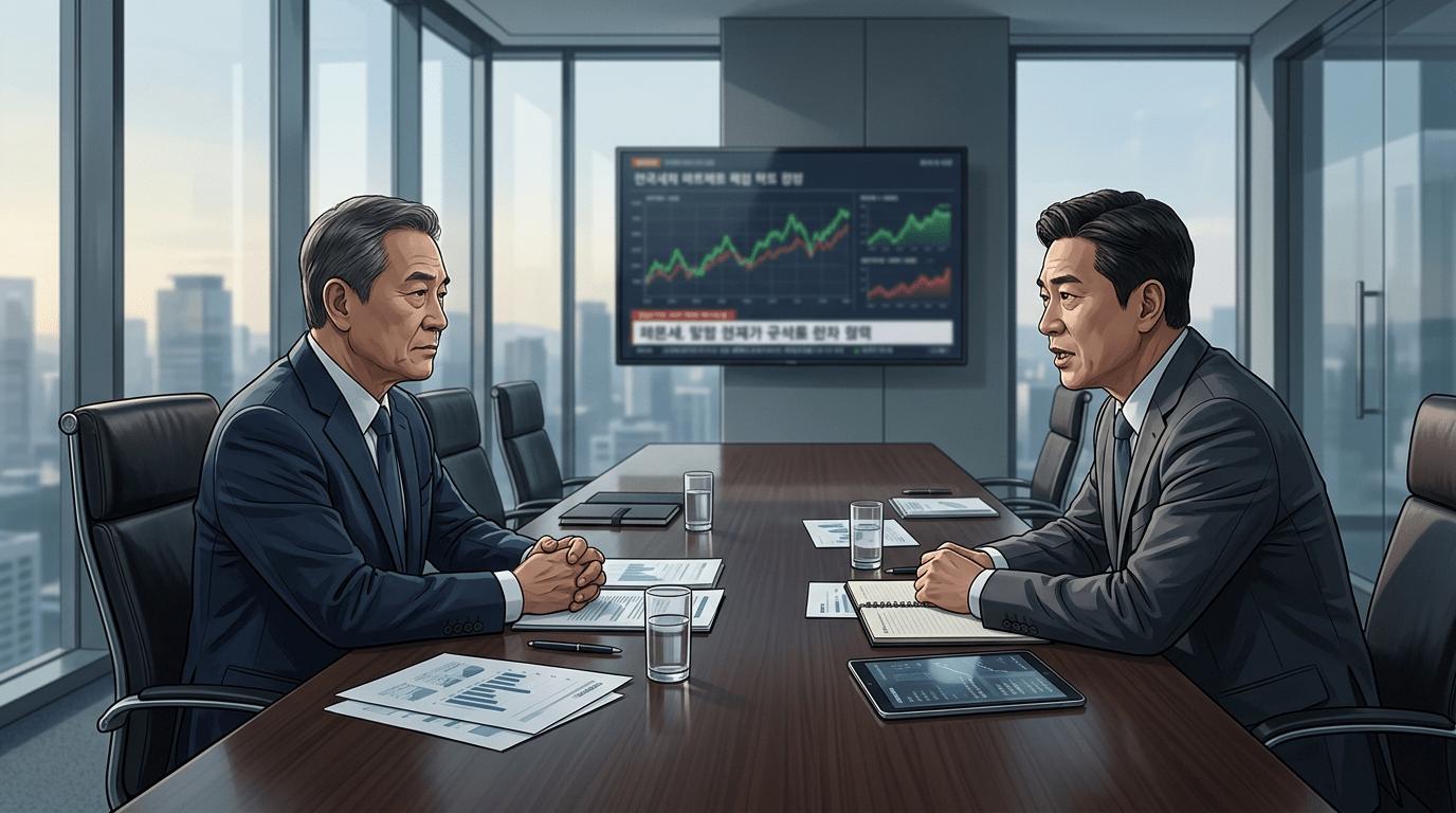 엘피 스코프 산은캐피탈 양승원·안영규 뒤바뀐 동거, 다시 국면을 바꾸다
