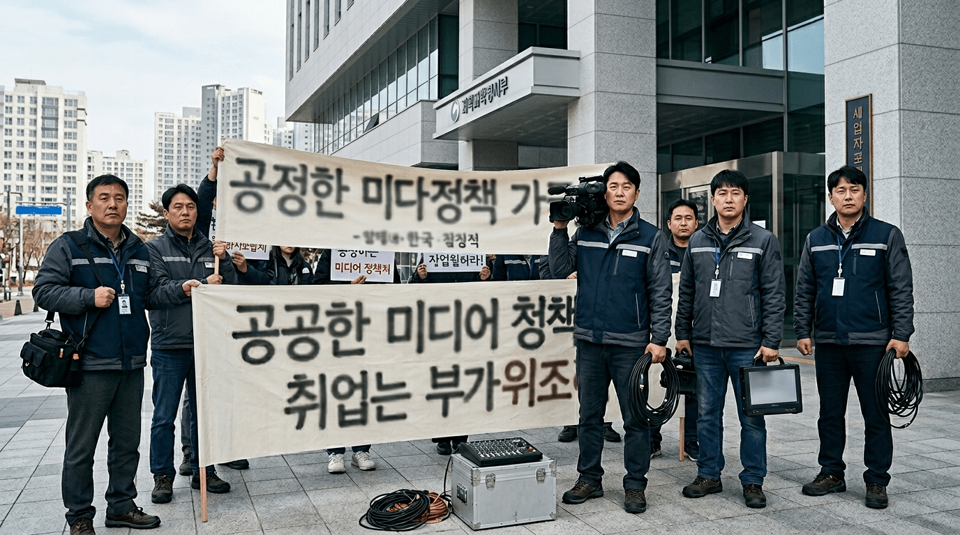 정부 대응은 제자리걸음, 케이블방송은 사라질 갈림길에 놓였고 노동계의 압박은 한층 거세지고 있다