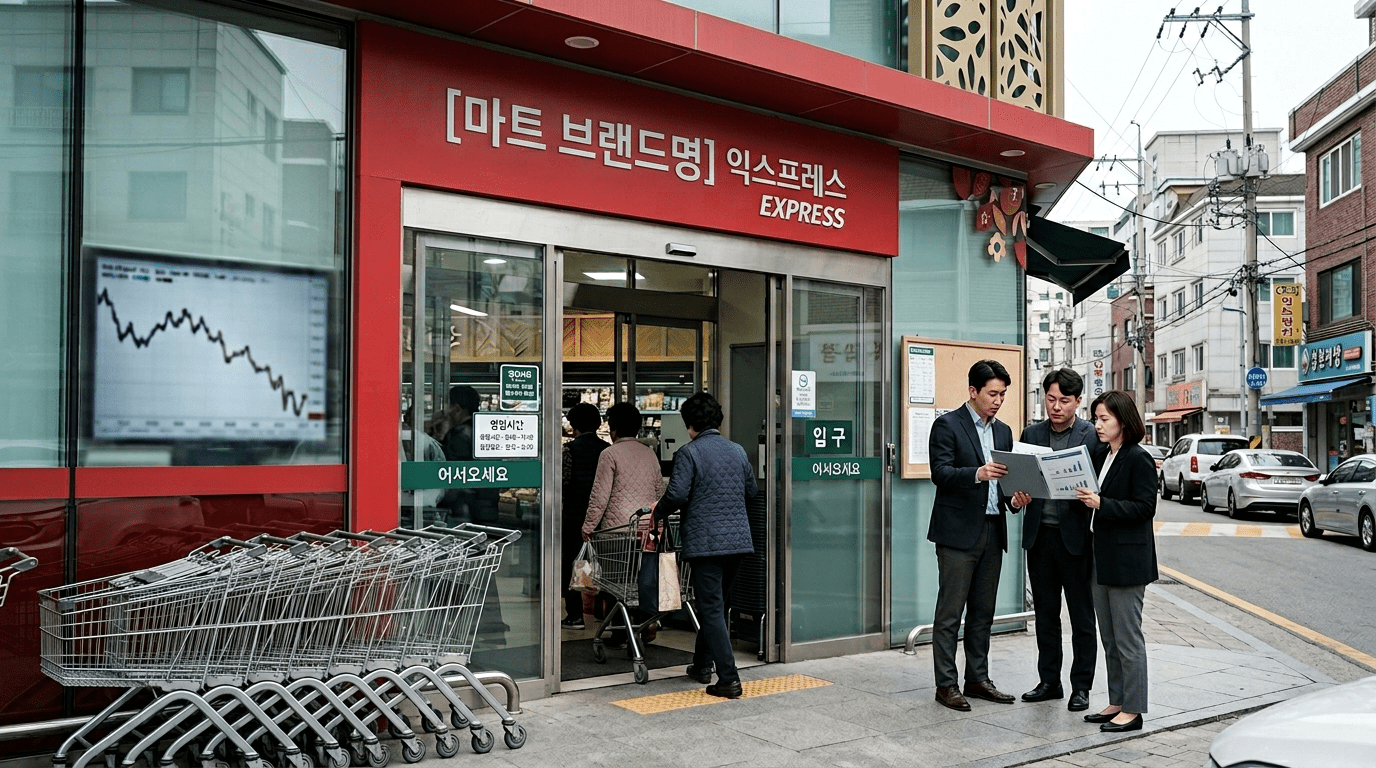 홈플러스 익스프레스 매각으로 삼천억 확보를 노리지만, 위기 경고등이 먼저 켜졌다