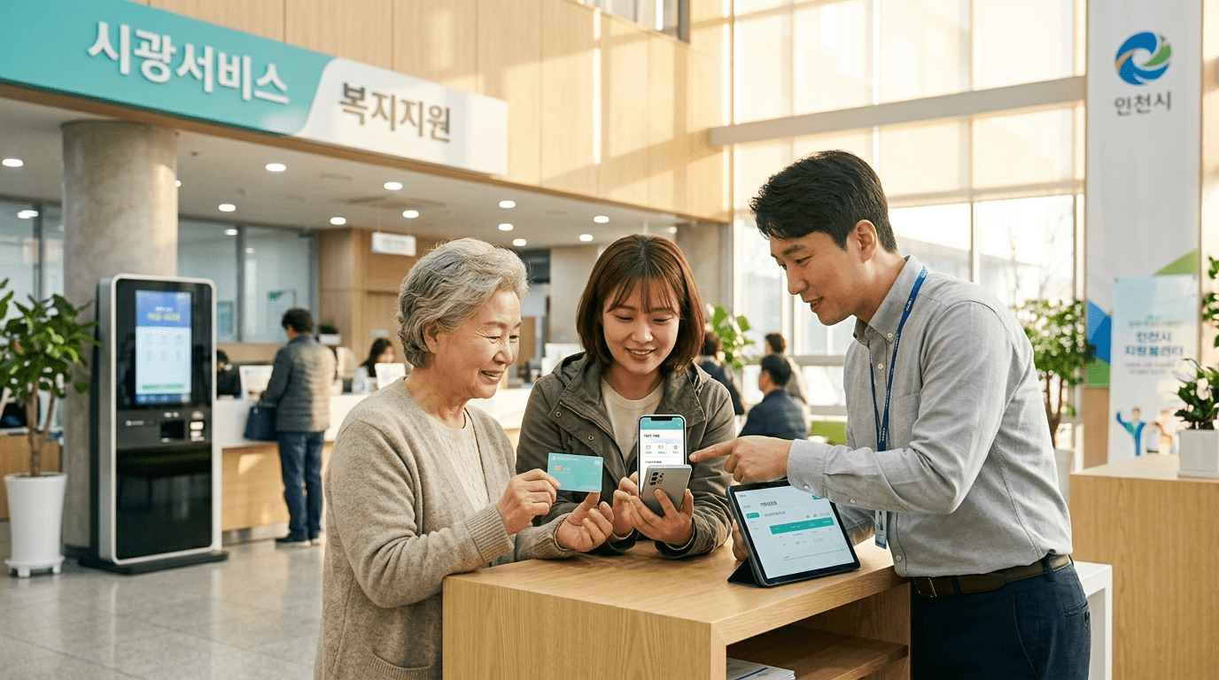 오늘부터 시작되는 인천 오만 원 지원금 신청 절차와 기간 한눈에 살펴보기