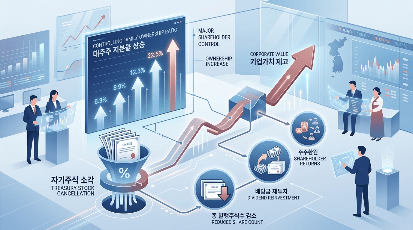 자사주 소각으로 대신증권 대주주 지분은 늘고 기업가치 높이기 효과도 기대