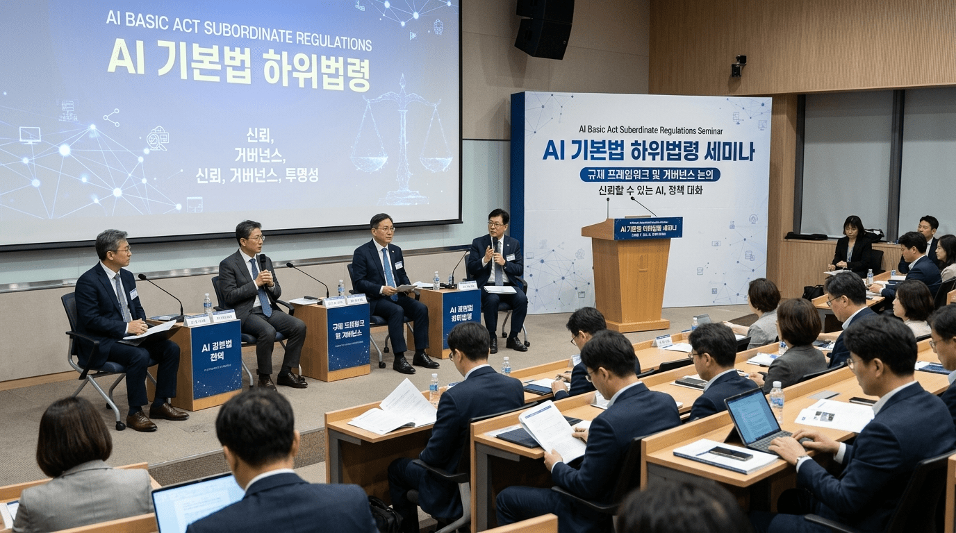 오는 25일 인공지능기본법 하위 법령을 중심으로 분석과 평가를 다루는 세미나를 김앤장이 개최한다