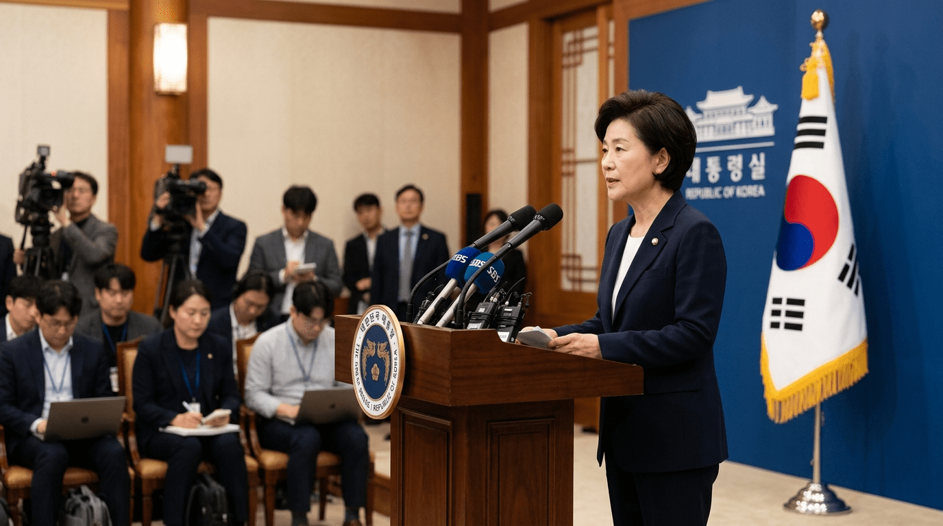 청와대가 김민석 이임에 찬사 "이룬 업적이 곧 우리 모두의 결과물"