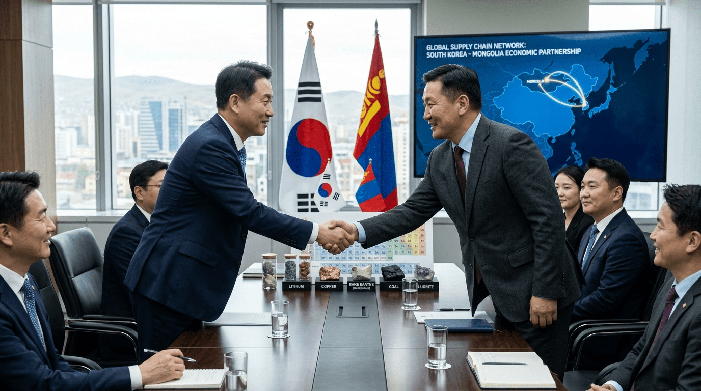 한-몽골 CEPA 협상 재개…핵심광물 공급망·신흥시장 협력 기대