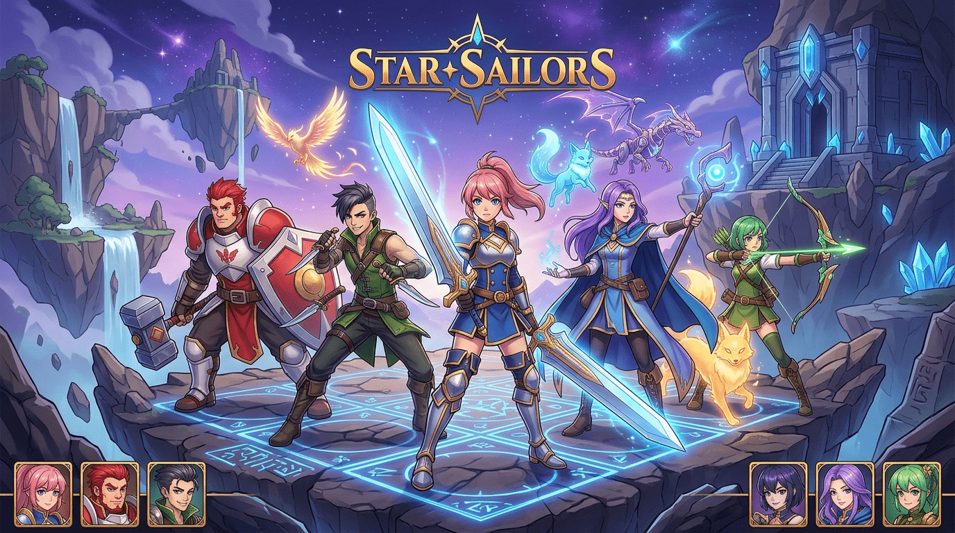 컴투스홀딩스 수집형 RPG 신작 ‘스타 세일러’, 30일 글로벌 출시