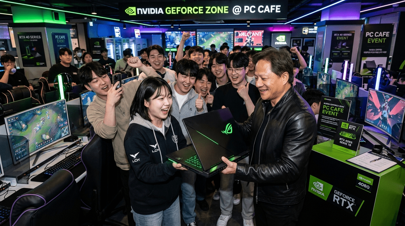 “당근 안돼요”… 젠슨 황, 미출시 노트북 주며 ‘이 조건’ 내걸었다