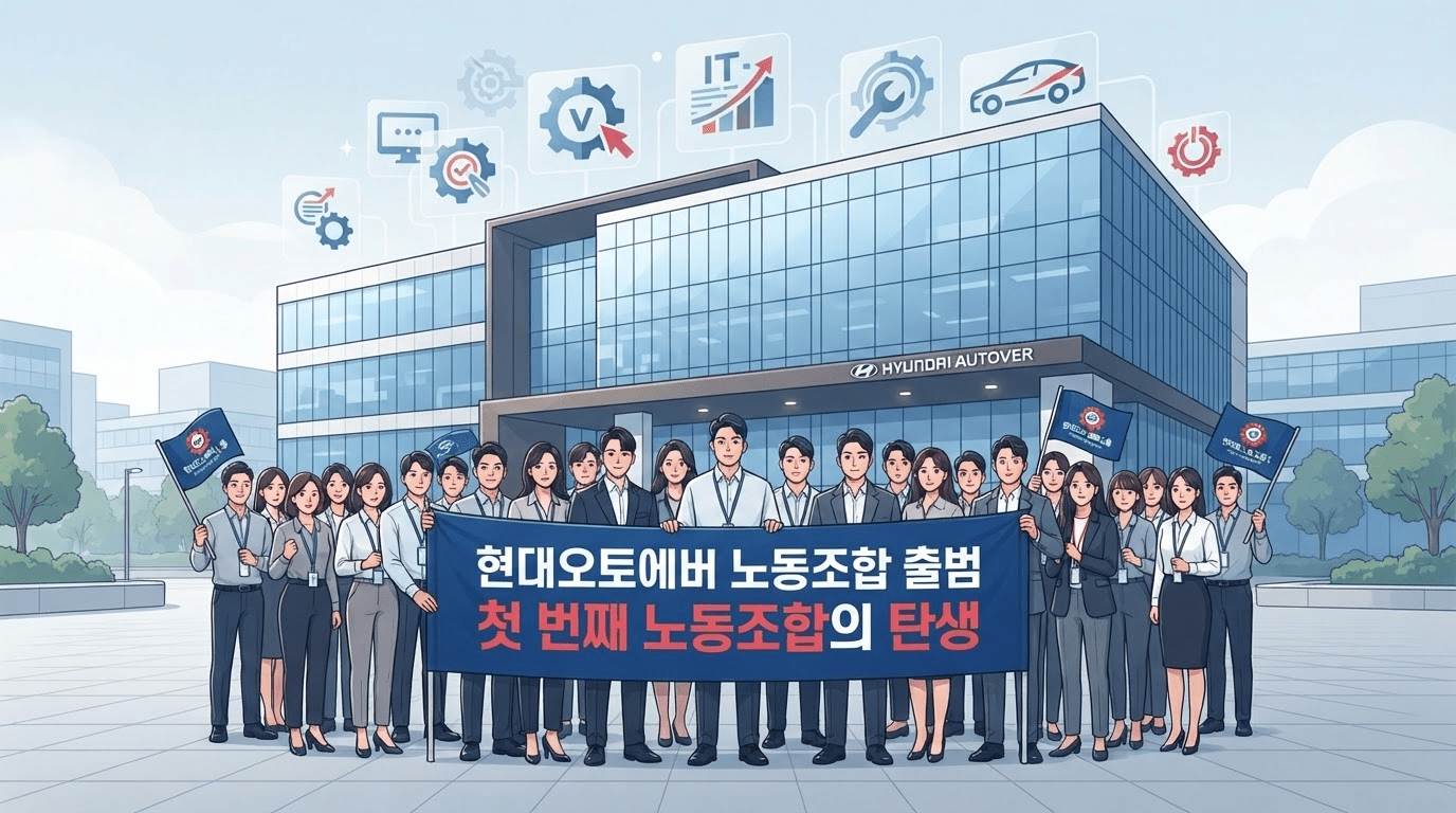 오토에버,설립 이래 최초 노동조합 출범
