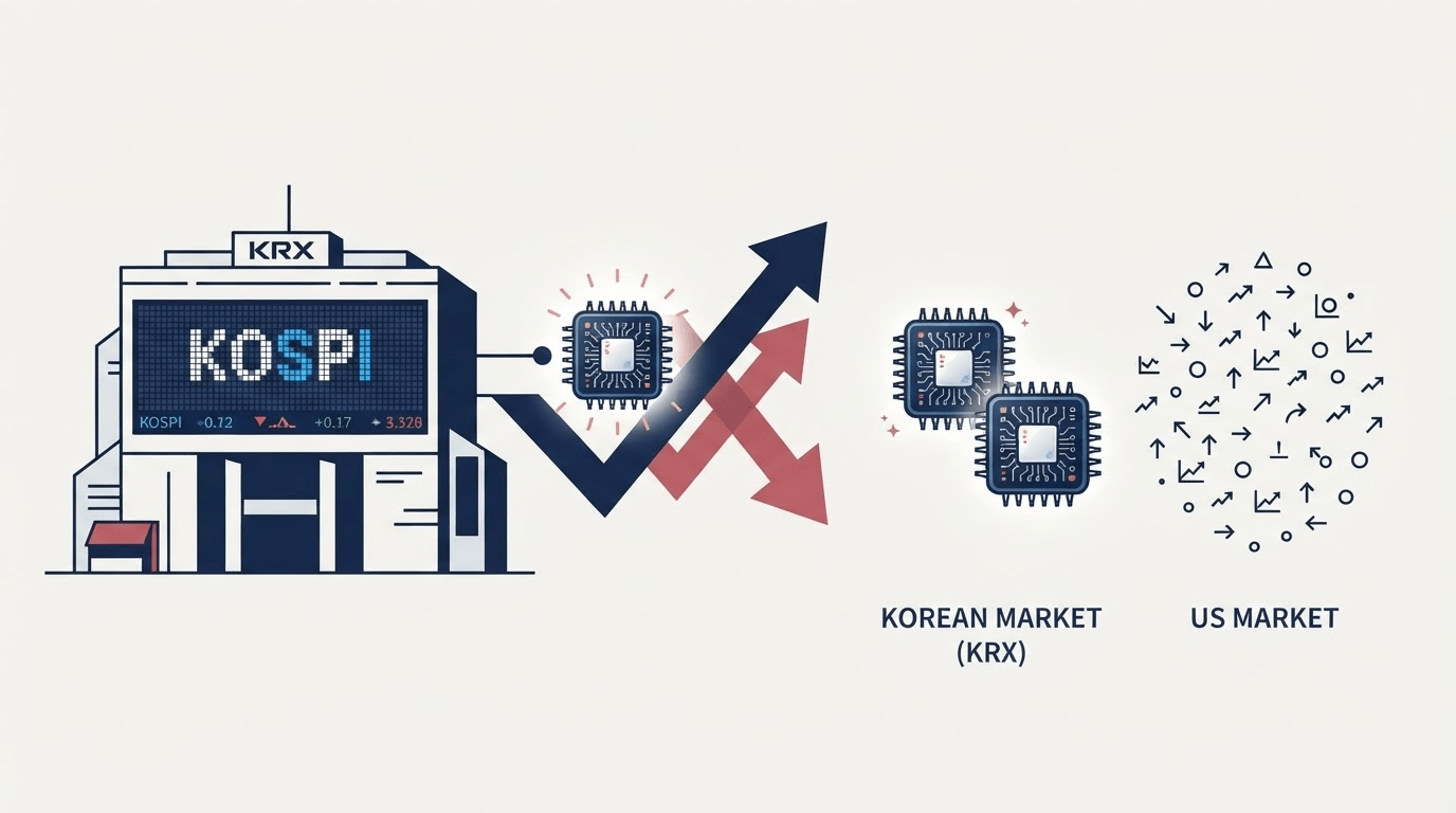 시장이슈 분석 코스피, '삼전닉스' 레버리지 파열음에 출렁 엔비디아마저 인공신경망 칩 산업 전반을 뒤흔든 가운데, 국내 증시에서도 삼성전자 관련 ETF(삼전닉스)의 레버리지 상품을 둘러싼 변동성이 한층 거세졌다. 글로벌 반도체 빅테크의 흐름을 좇아가는 레버리지형 펀드의 움직임이 코스피 지수 자체를 흔들고 있으며, 투자자 사이에서는 단기 과열 조절론보다 구조적 변동성 확대 가능성이 더 점쳐지고 있다.